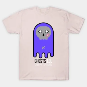 Lonely Ghost - Cartoony - T-Shirt
