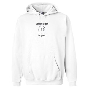 Lonely Ghost Text Me White Hoodie